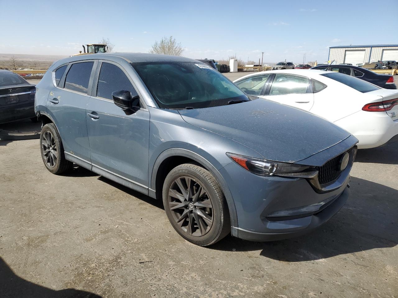 2021 Mazda CX-5 VIN JM3KFBCM5M0370519 Copart auction photo, rear end / undercarriage damage thumbnail 4