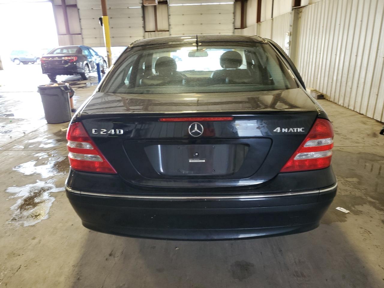 2007 Mercedes-Benz C-klasse VIN WDBRF81J45F567066 Copart auction photo, side damage thumbnail 6