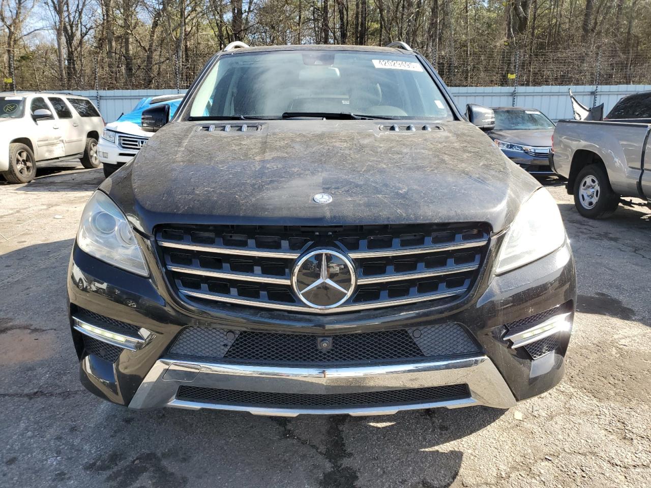 2014 Mercedes-Benz M-klasse VIN 4JGDA7DB0EA376522 Copart auction photo, rear end damage thumbnail 5