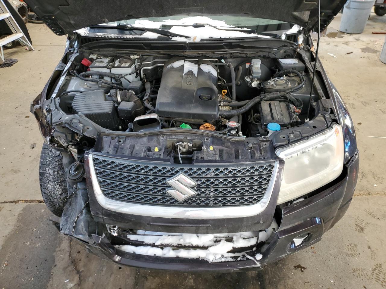 2009 Suzuki Grand Vitara VIN JS3TD042894100397 Copart auction photo, front end / undercarriage damage thumbnail 12