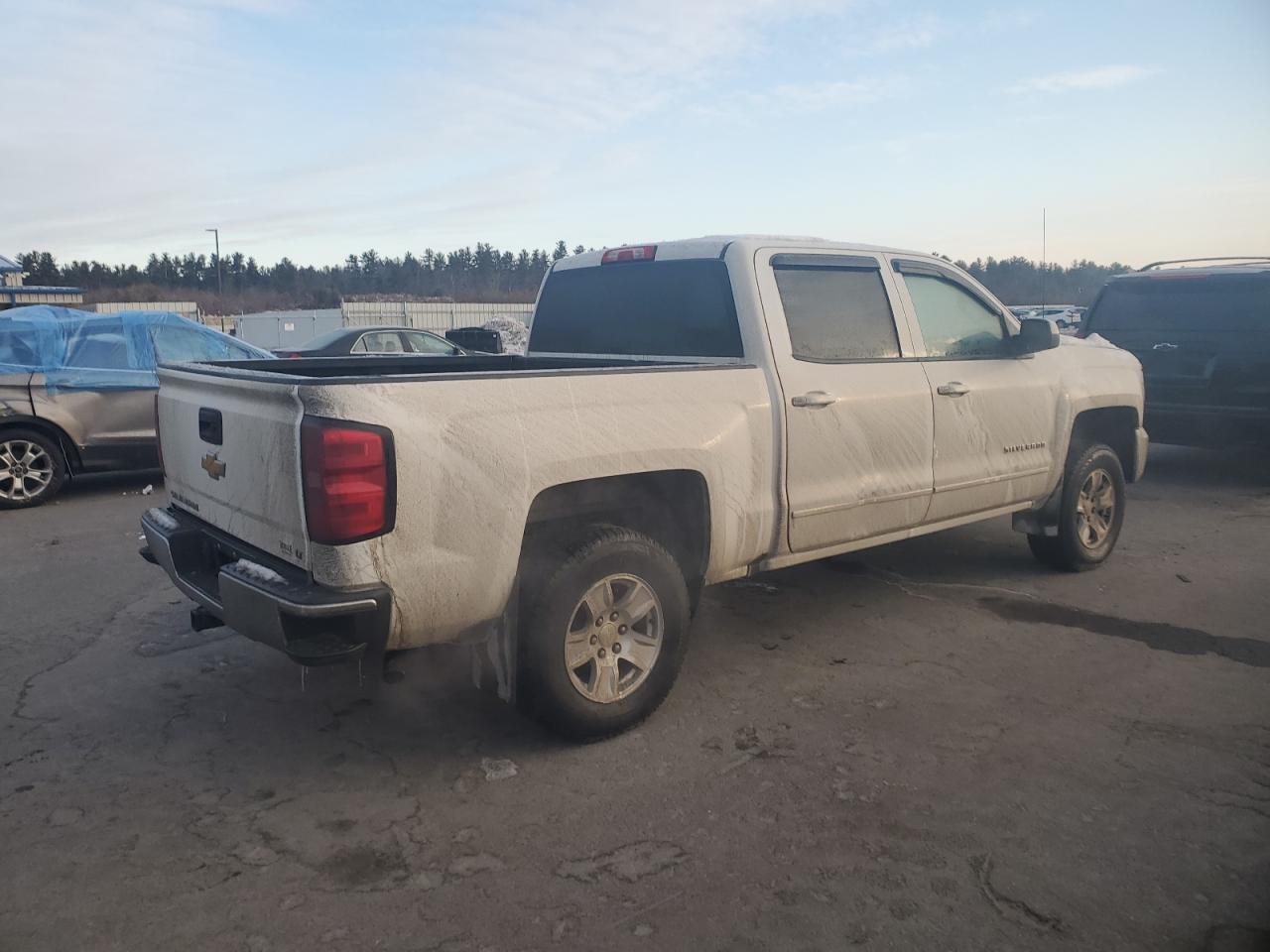 2017 Chevrolet Silverado VIN 3GCUKREC2HG309771 Copart auction photo, front end damage thumbnail 3