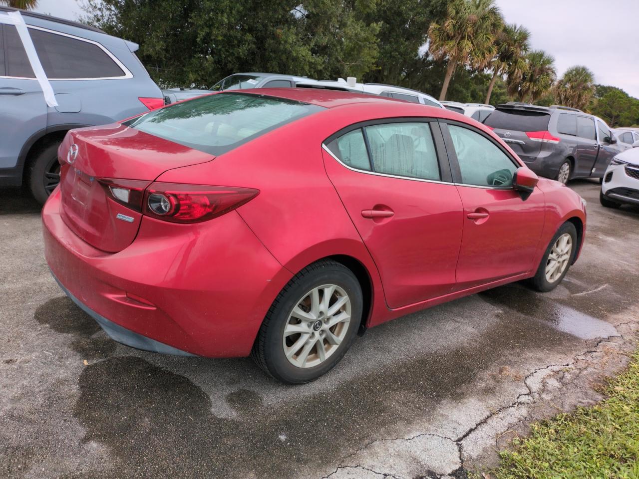 2017 Mazda 3 VIN 3MZBN1U72HM124817 Copart auction photo, water/flood damage thumbnail 3