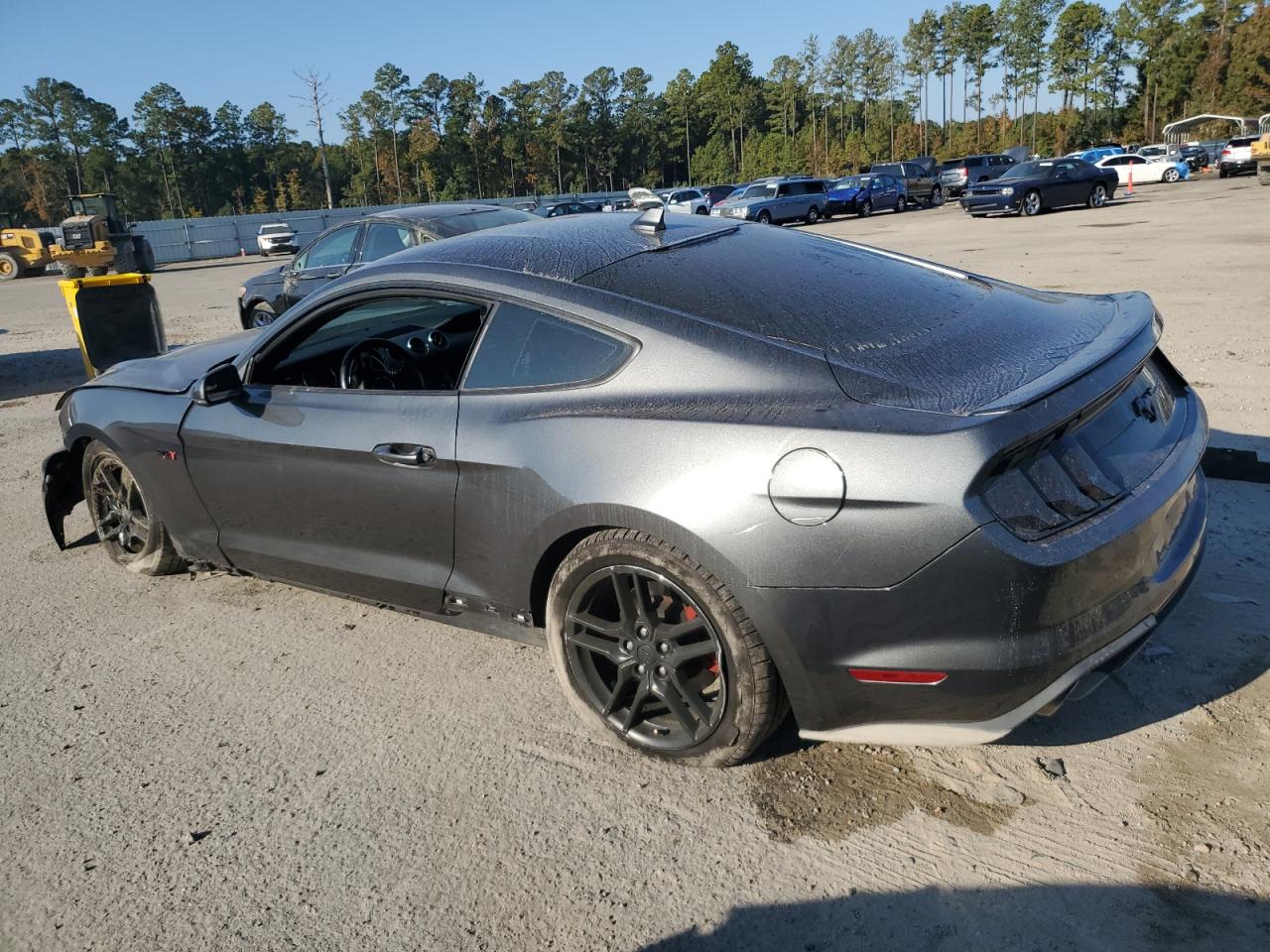 2020 Ford Mustang VIN 1FA6P8TH8L5138792 Copart auction photo, front end damage thumbnail 2