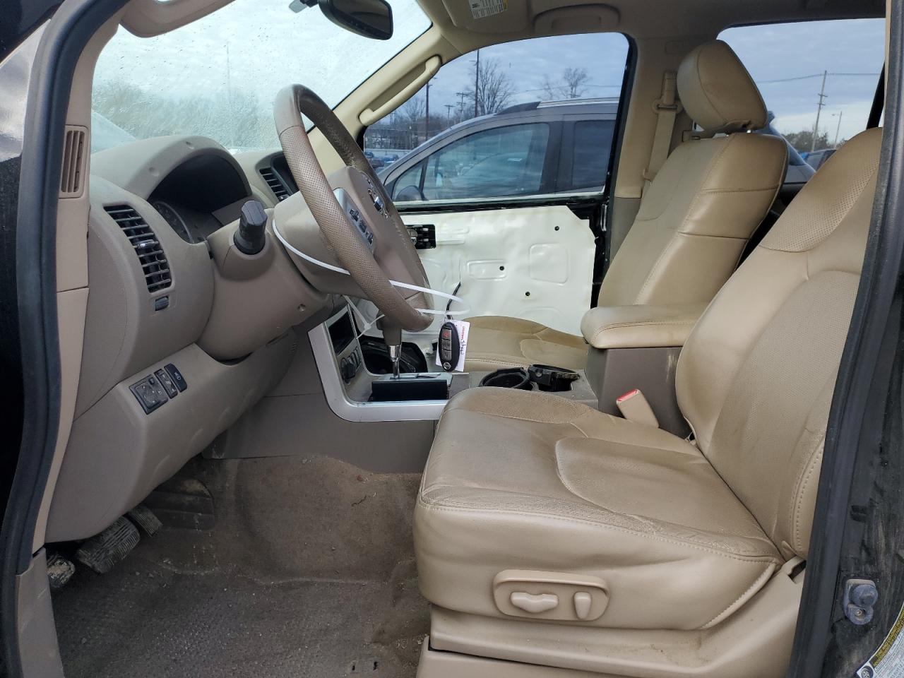 2012 Nissan Pathfinder VIN 5N1AR1NB1CC609817 Copart auction photo, front end / side damage thumbnail 7