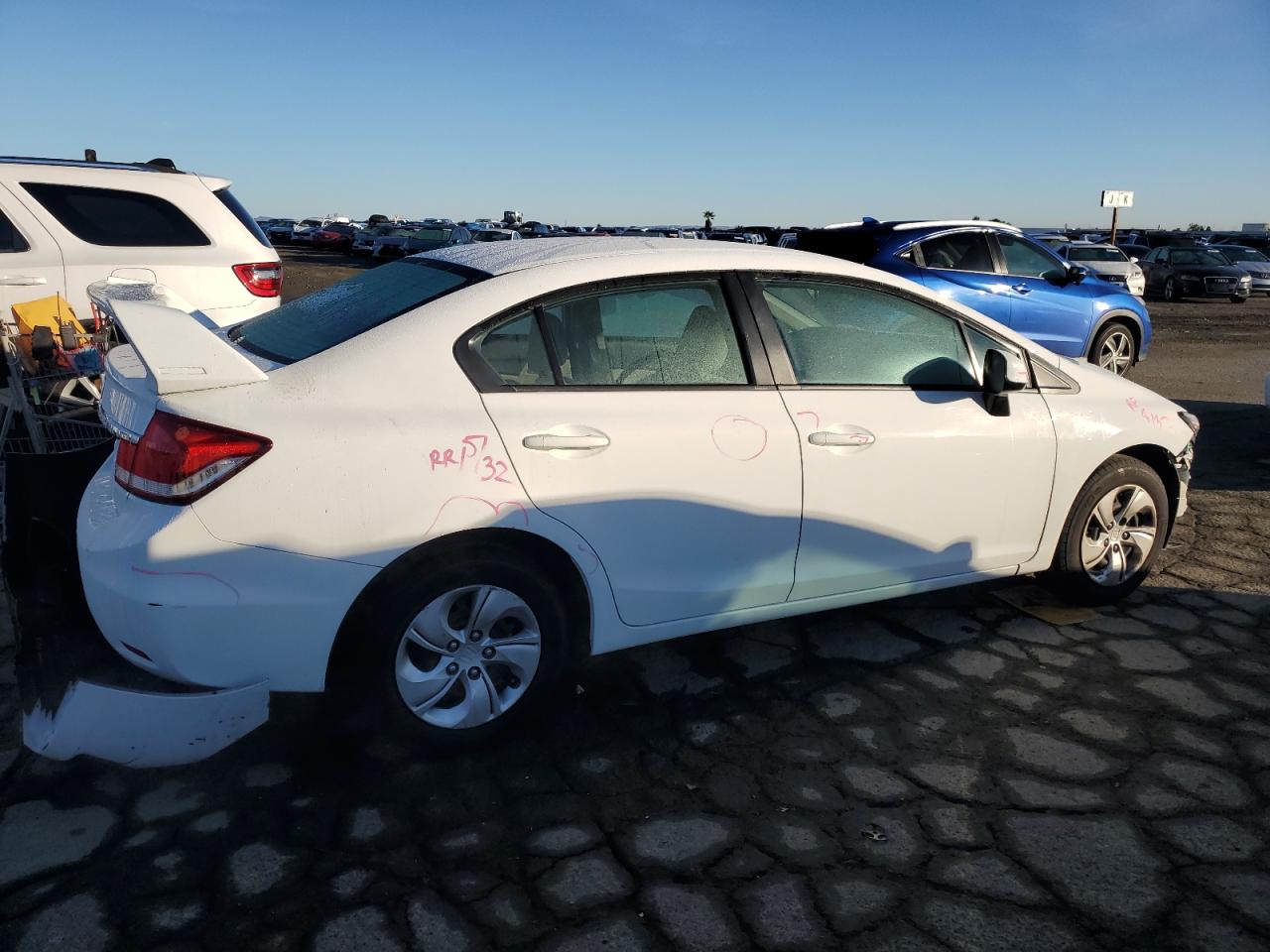 2013 Honda Civic VIN 19XFB2F51DE269981 Copart auction photo, front end damage thumbnail 3