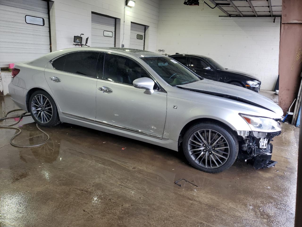 2014 Lexus LS VIN JTHCL5EF2E5022881 Copart auction photo, front end damage thumbnail 4