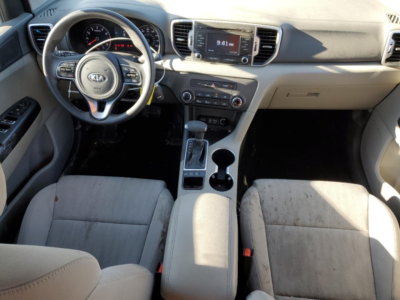 2019 KIA Sportage VIN KNDPMCAC1K7564599 Copart auction photo, front end / mechanical damage thumbnail 8