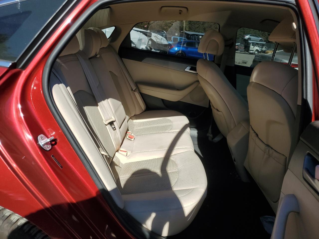 2015 Hyundai Sonata VIN 5NPE24AF4FH143507 Copart auction photo, front end / vandalism damage thumbnail 10