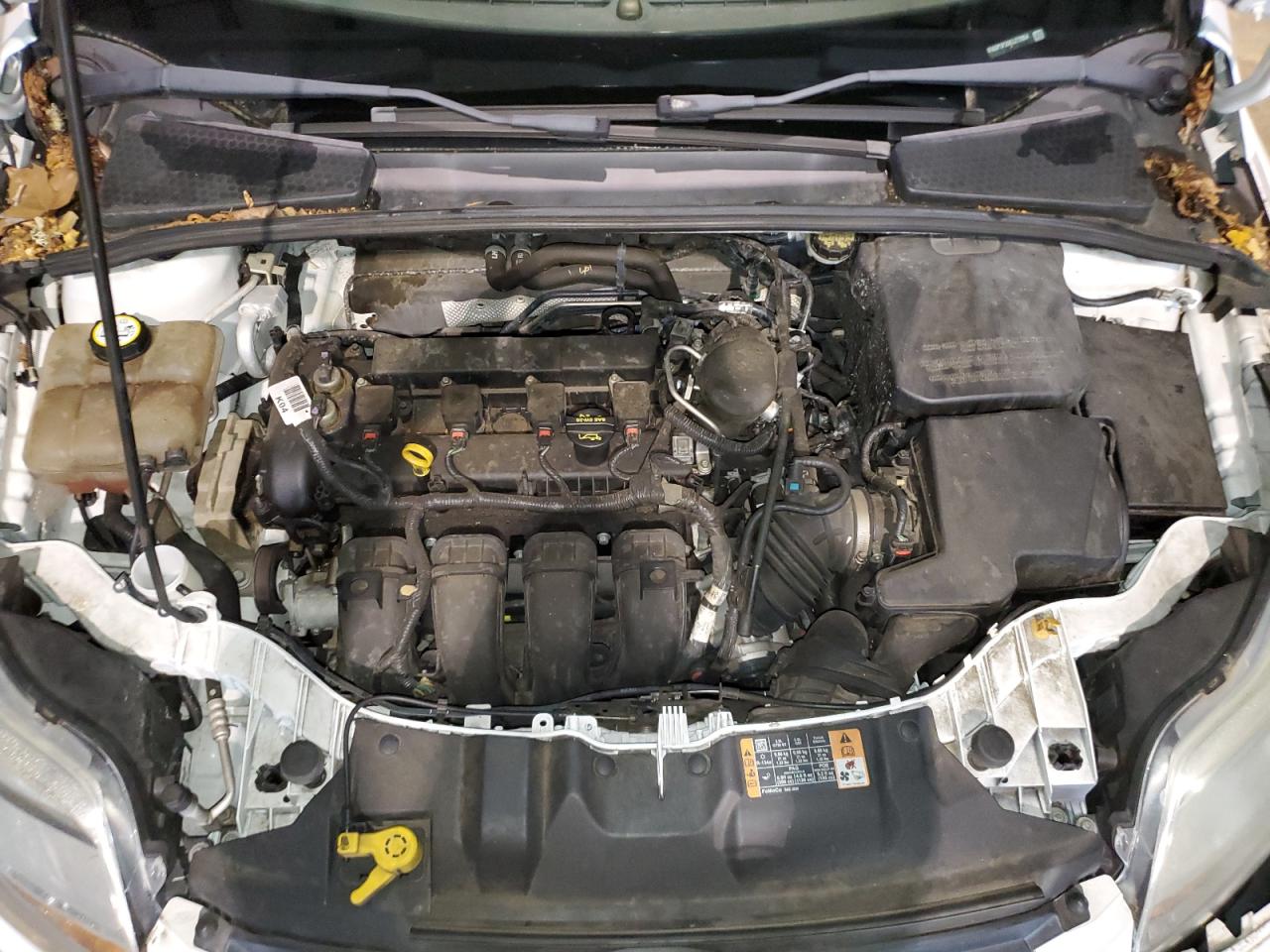 2014 Ford Focus VIN 1FADP3F26EL272054 Copart auction photo, front end / undercarriage damage thumbnail 13