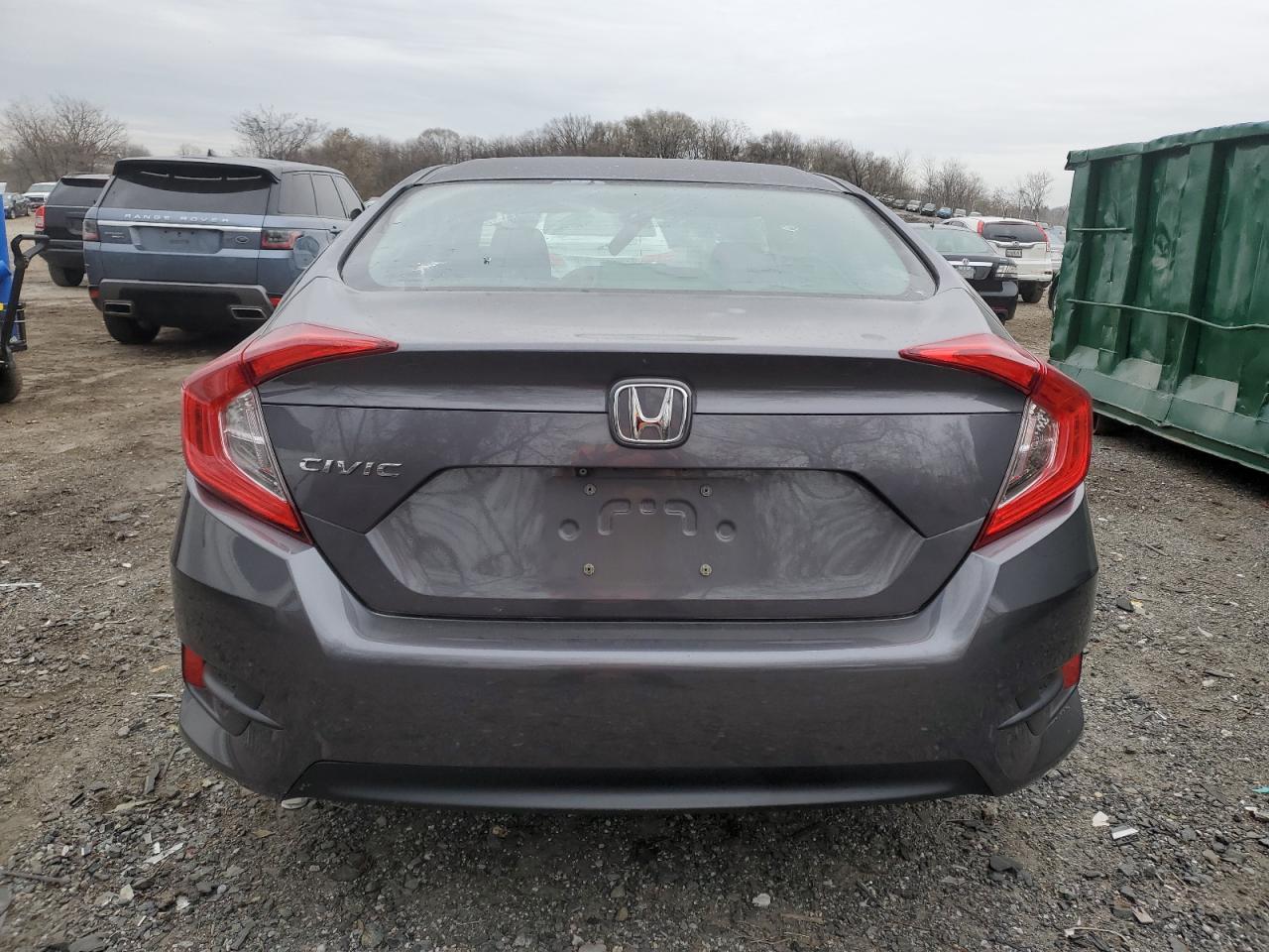 2018 Honda Civic VIN 2HGFC2F50JH526188 Copart auction photo, front end / minor dent/scratches damage thumbnail 6