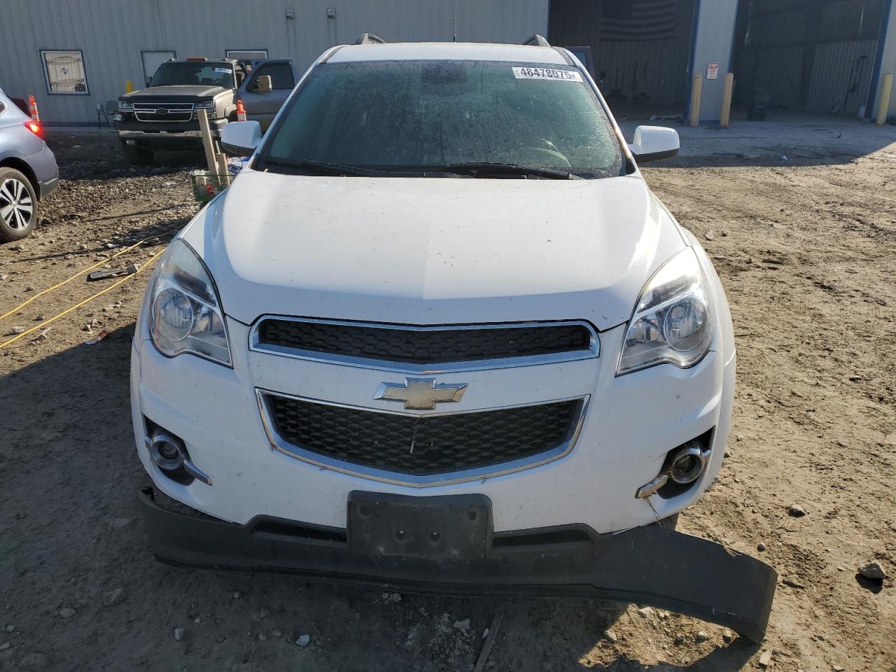 2012 Chevrolet Equinox VIN 2GNFLNEK4C6378270 Copart auction photo, undercarriage / front end damage thumbnail 5