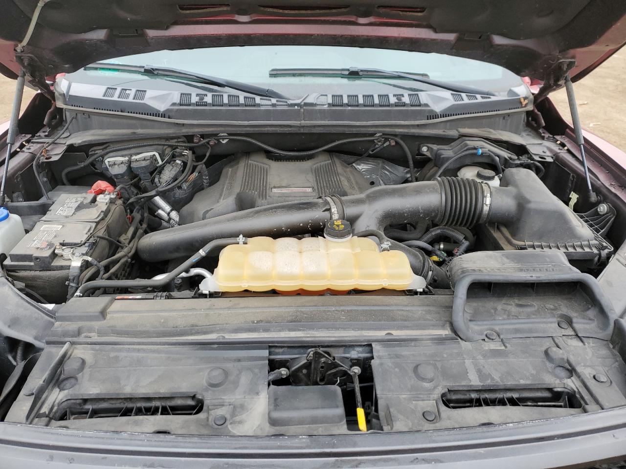 2018 Ford F-150 VIN 1FTFW1RG3JFE47452 Copart auction photo, side damage thumbnail 13