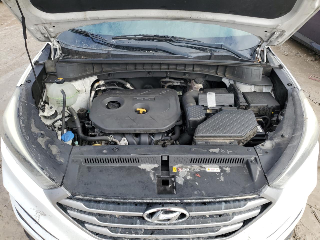 2017 Hyundai Tucson VIN KM8J33A40HU494665 Copart auction photo, vandalism / burn - interior damage thumbnail 12