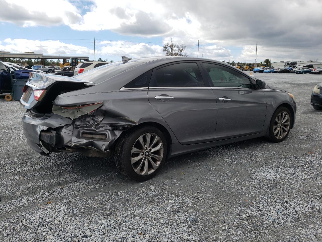 2011 Hyundai Sonata VIN 5NPEC4AC7BH283872 Copart auction photo, rear end damage thumbnail 3