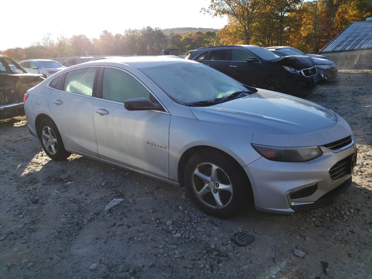 2017 Chevrolet Malibu VIN 1G1ZB5ST8HF129806 Copart auction photo, rear end / minor dent/scratches damage thumbnail 4