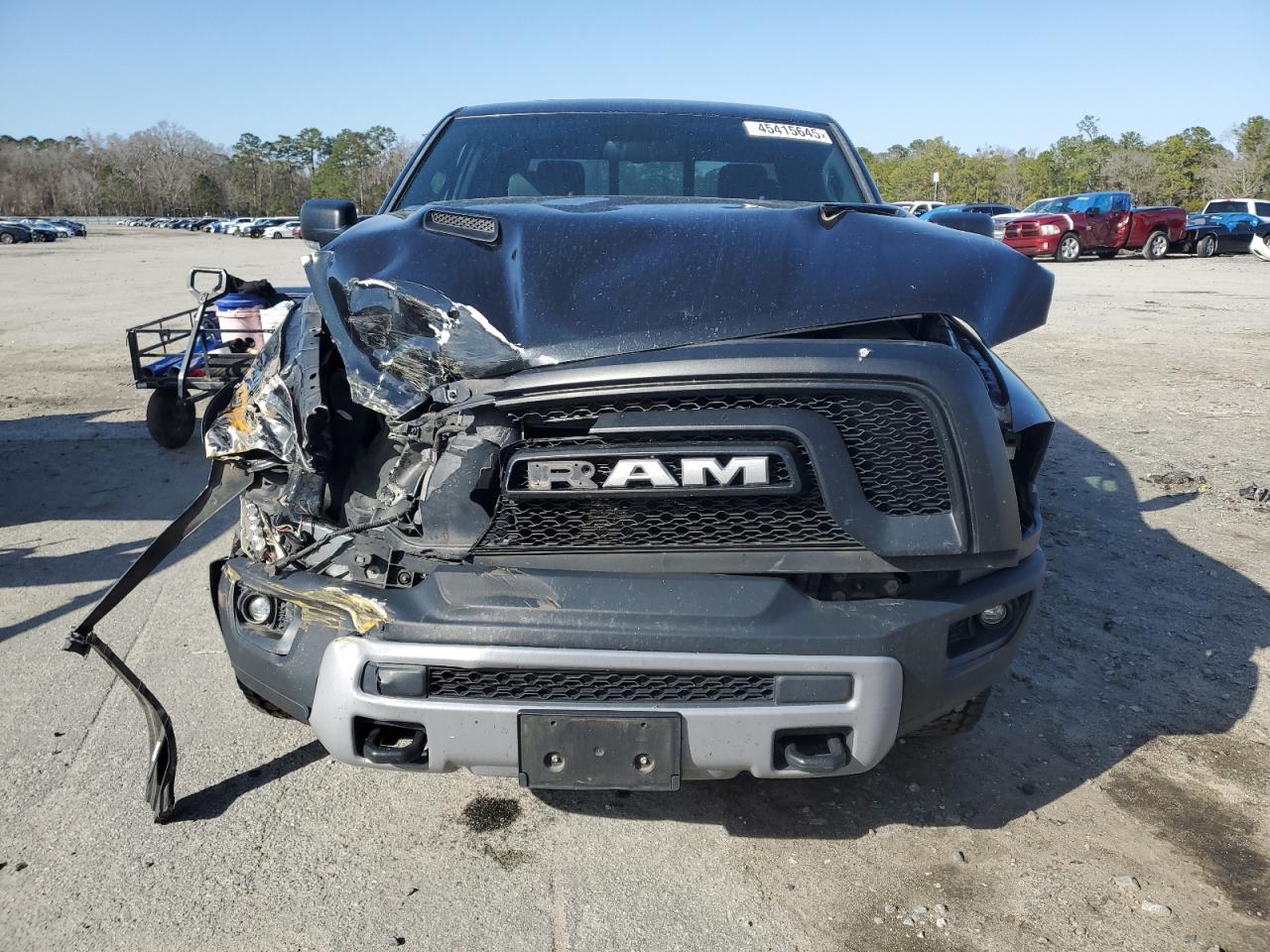 2017 RAM 1500 VIN 1C6RR7YT1HS552795 Copart auction photo, front end damage thumbnail 5