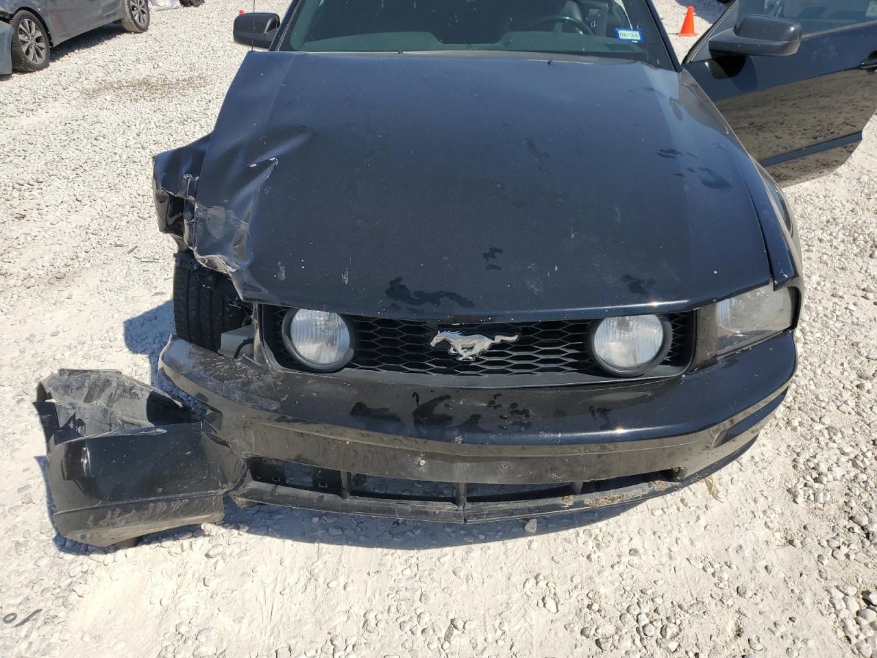 2006 Ford Mustang VIN 1ZVFT85H065196464 Copart auction photo, front end / side damage thumbnail 13