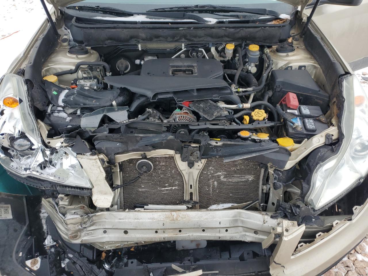 2010 Subaru Outback VIN 4S4BRCAC4A1365846 Copart auction photo, front end damage thumbnail 12