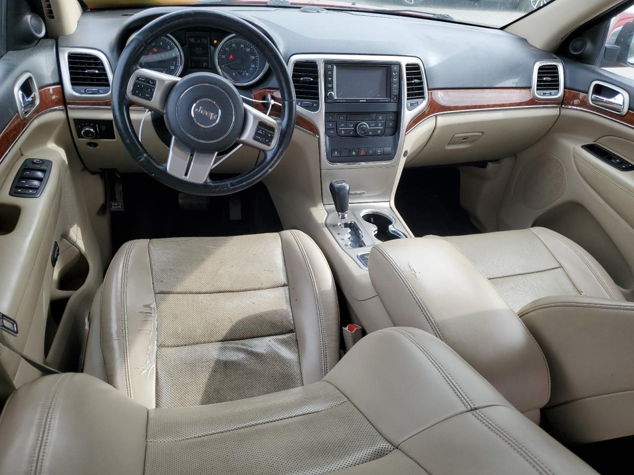 2011 Jeep Grand Cherokee VIN 1J4RR5GG3BC516572 Copart auction photo, rear end / side damage thumbnail 8
