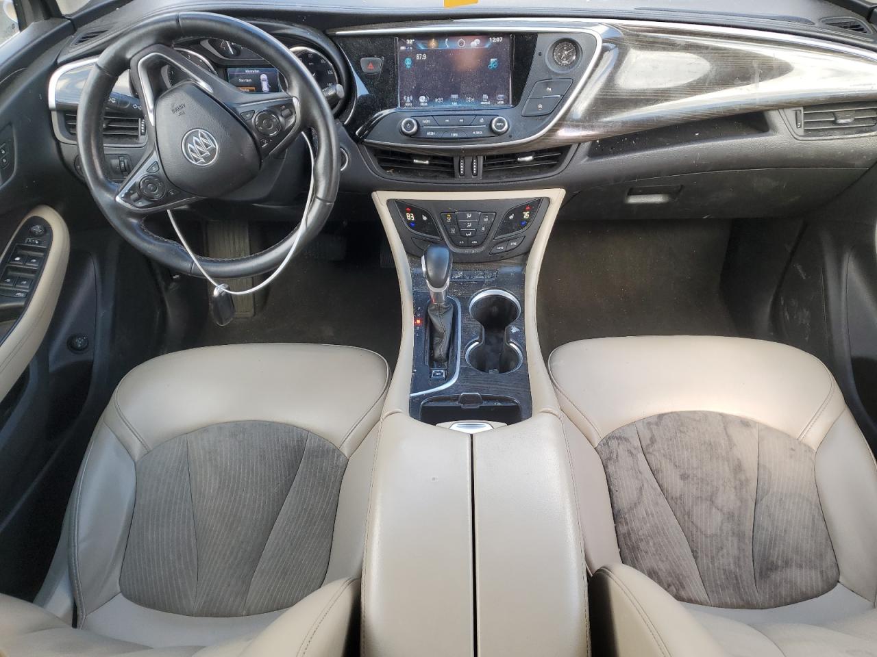 2020 Buick Envision VIN LRBFX1SA7LD048141 Copart auction photo, front end / mechanical damage thumbnail 8