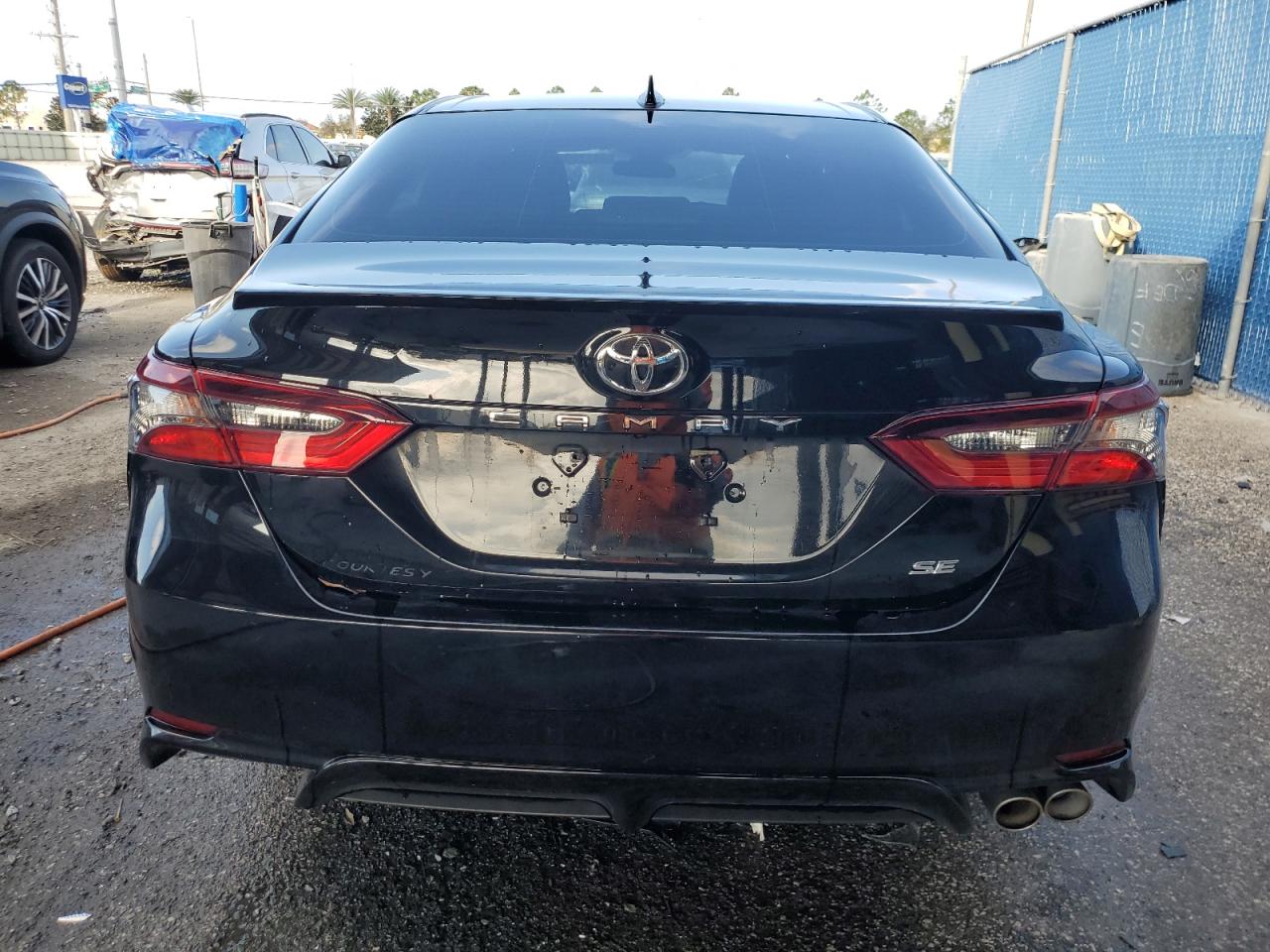 2021 Toyota Camry VIN 4T1G11AK3MU491434 Copart auction photo, front end / side damage thumbnail 6