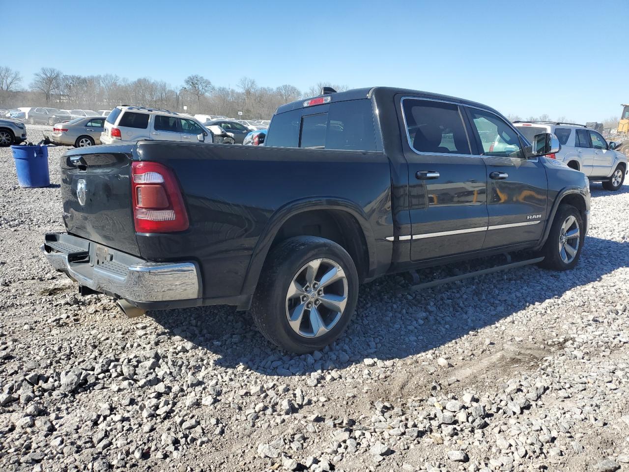 2019 RAM 1500 VIN 1C6RREHT4KN502550 Copart auction photo, front end / rear end damage thumbnail 3