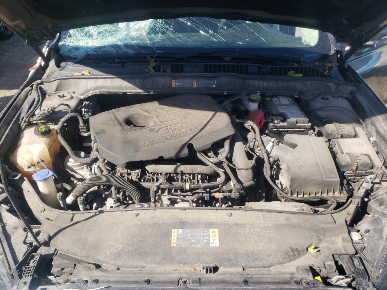 2017 Ford Fusion VIN 3FA6P0HD5HR225688 Copart auction photo, rear end / all over damage thumbnail 11