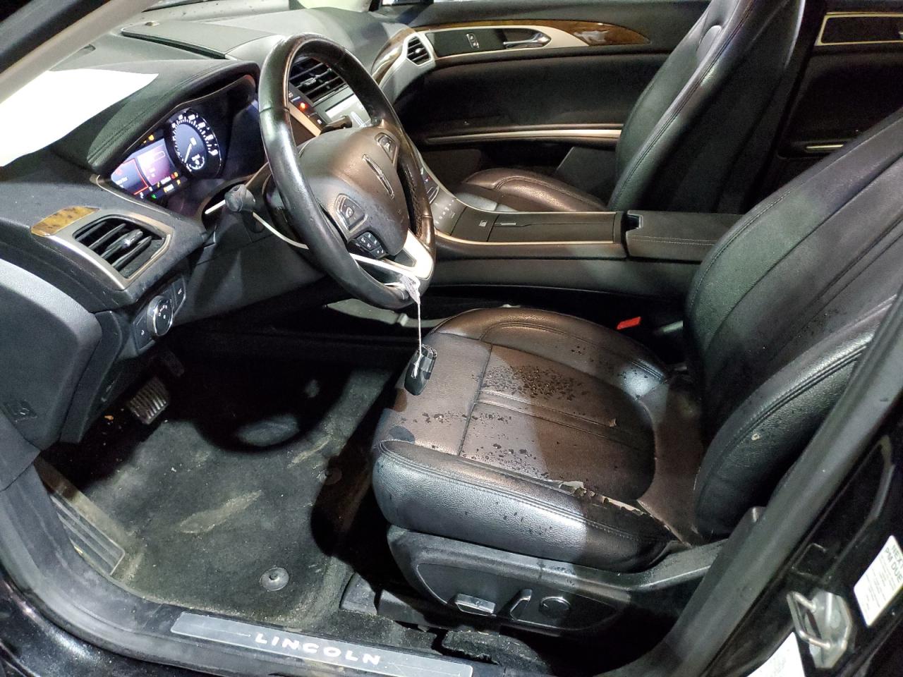 2015 Lincoln MKZ VIN 3LN6L2GK6FR610915 Copart auction photo, rear end / front end damage thumbnail 7