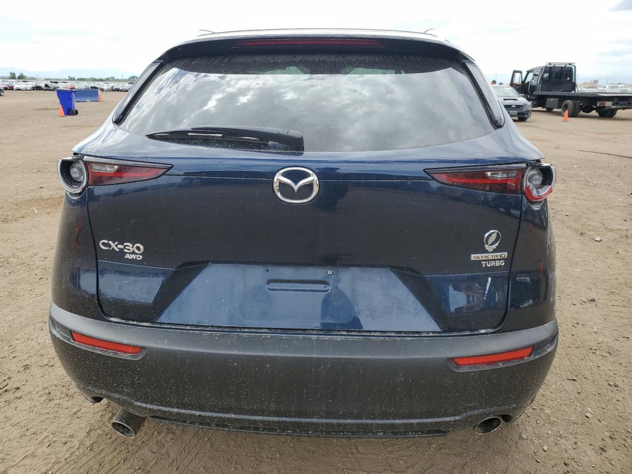 2022 Mazda CX-30 VIN 3MVDMBAYXNM417439 Copart auction photo, all over damage thumbnail 6