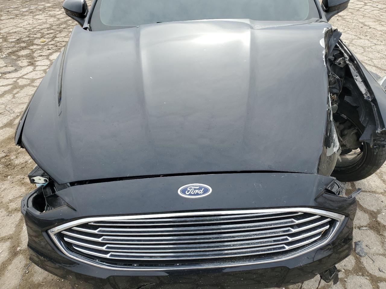 2018 Ford Fusion VIN 3FA6P0LU8JR116459 Copart auction photo, front end / minor dent/scratches damage thumbnail 12