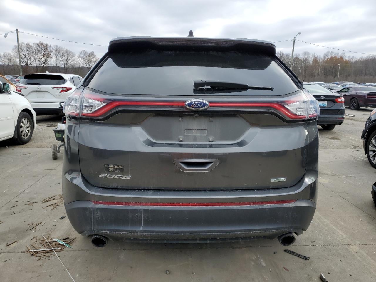 2018 Ford Edge VIN 2FMPK3G99JBC46586 Copart auction photo, front end damage thumbnail 6