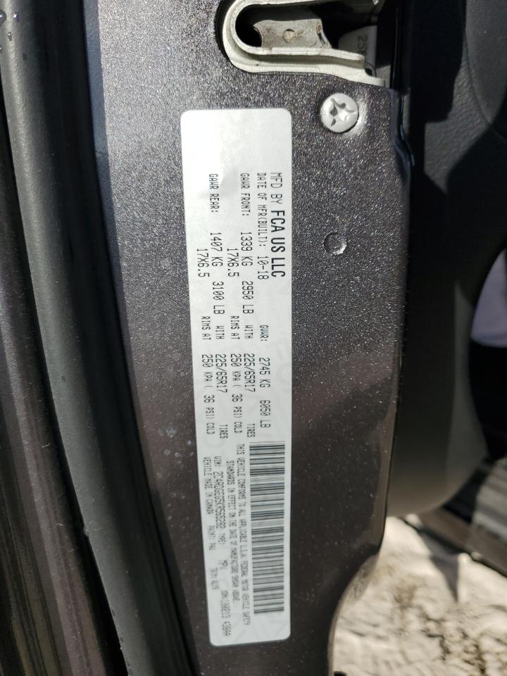 2019 Dodge Caravan VIN 2C4RDGEG5KR565282 Copart auction photo, front end / minor dent/scratches damage thumbnail 13