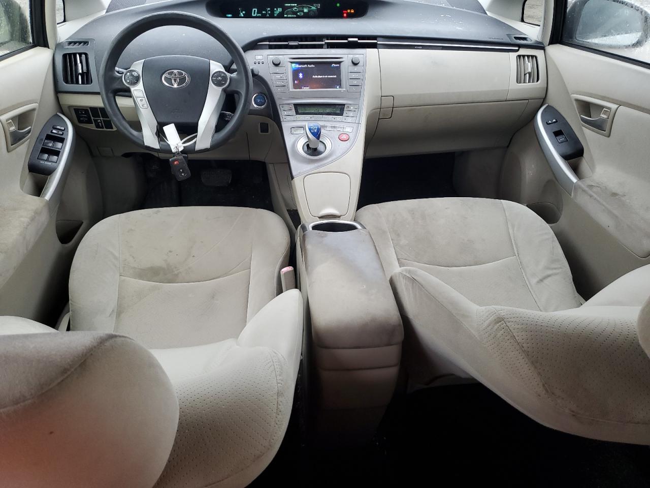 2012 Toyota Prius VIN JTDKN3DU5C1484030 Copart auction photo, front end damage thumbnail 8