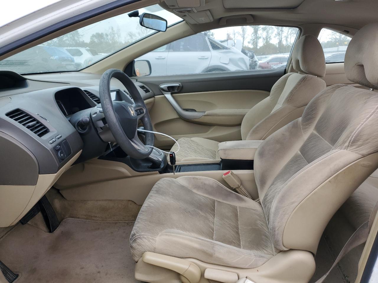 2007 Honda Civic VIN 2HGFG12857H542684 Copart auction photo, top/roof / minor dent/scratches damage thumbnail 7