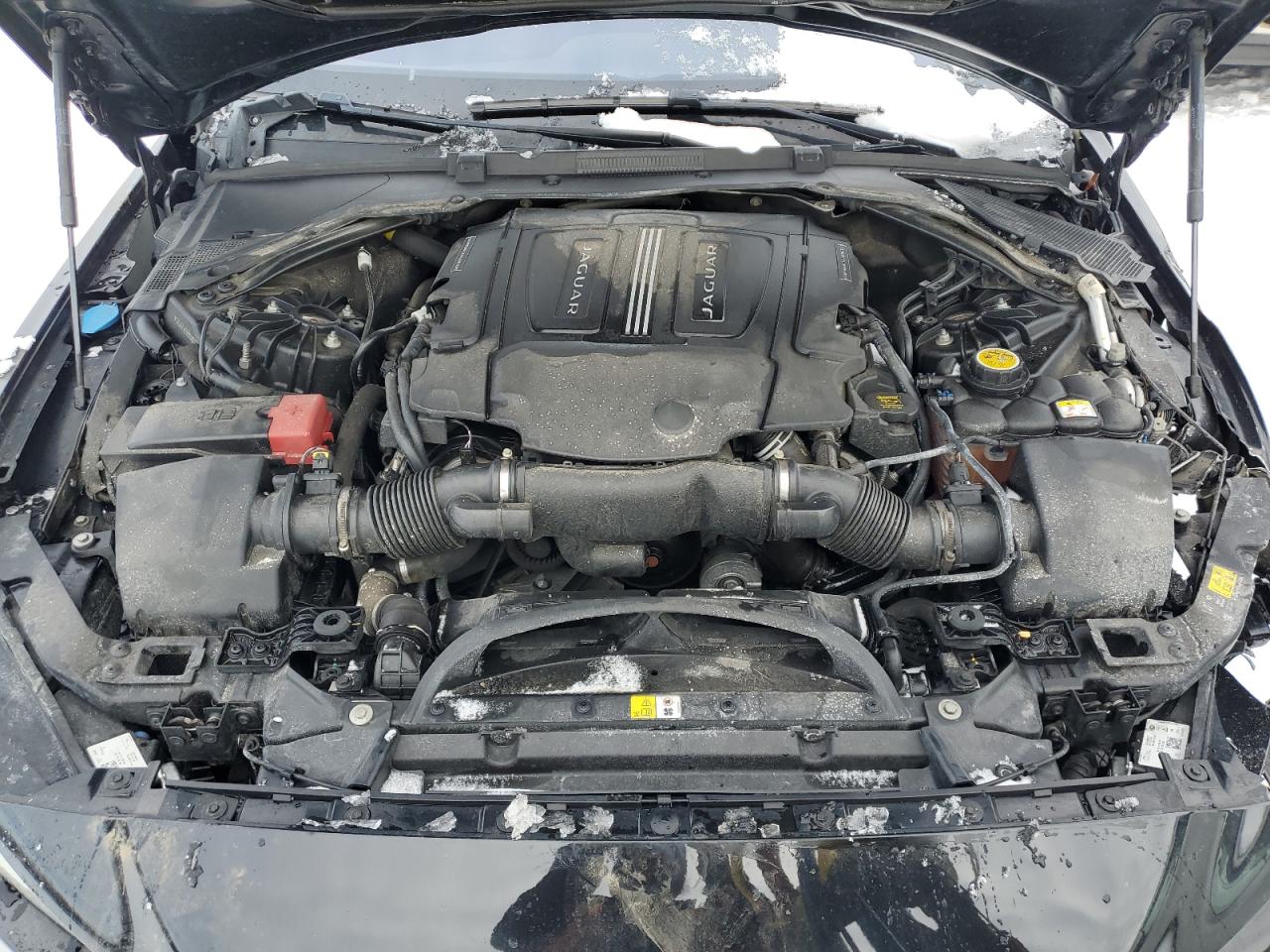 2017 Jaguar XE VIN SAJAK4BV8HA977697 Copart auction photo, front end damage thumbnail 11