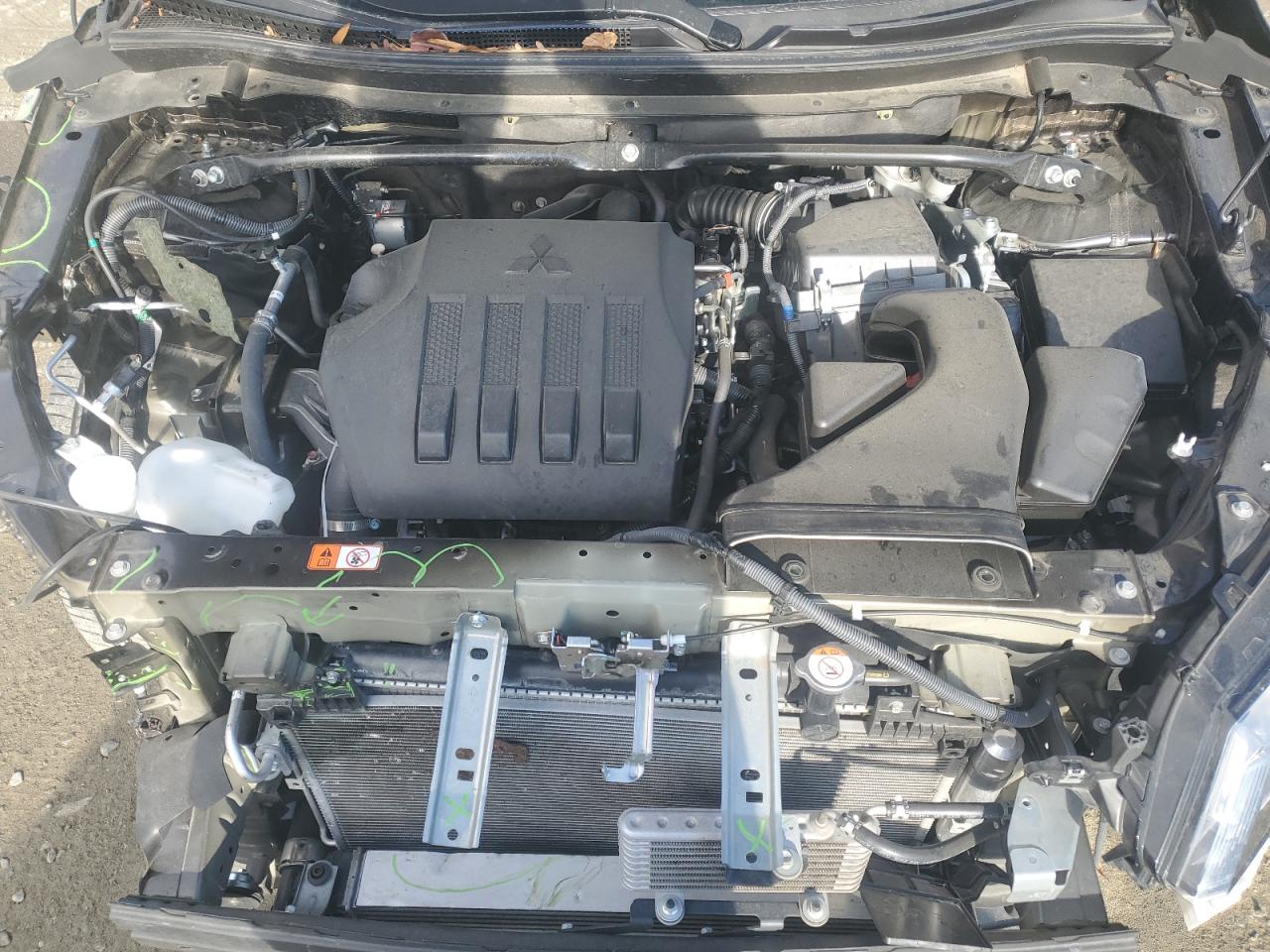2024 Mitsubishi Eclipse VIN JA4ATWAA9RZ028727 Copart auction photo, front end damage thumbnail 11