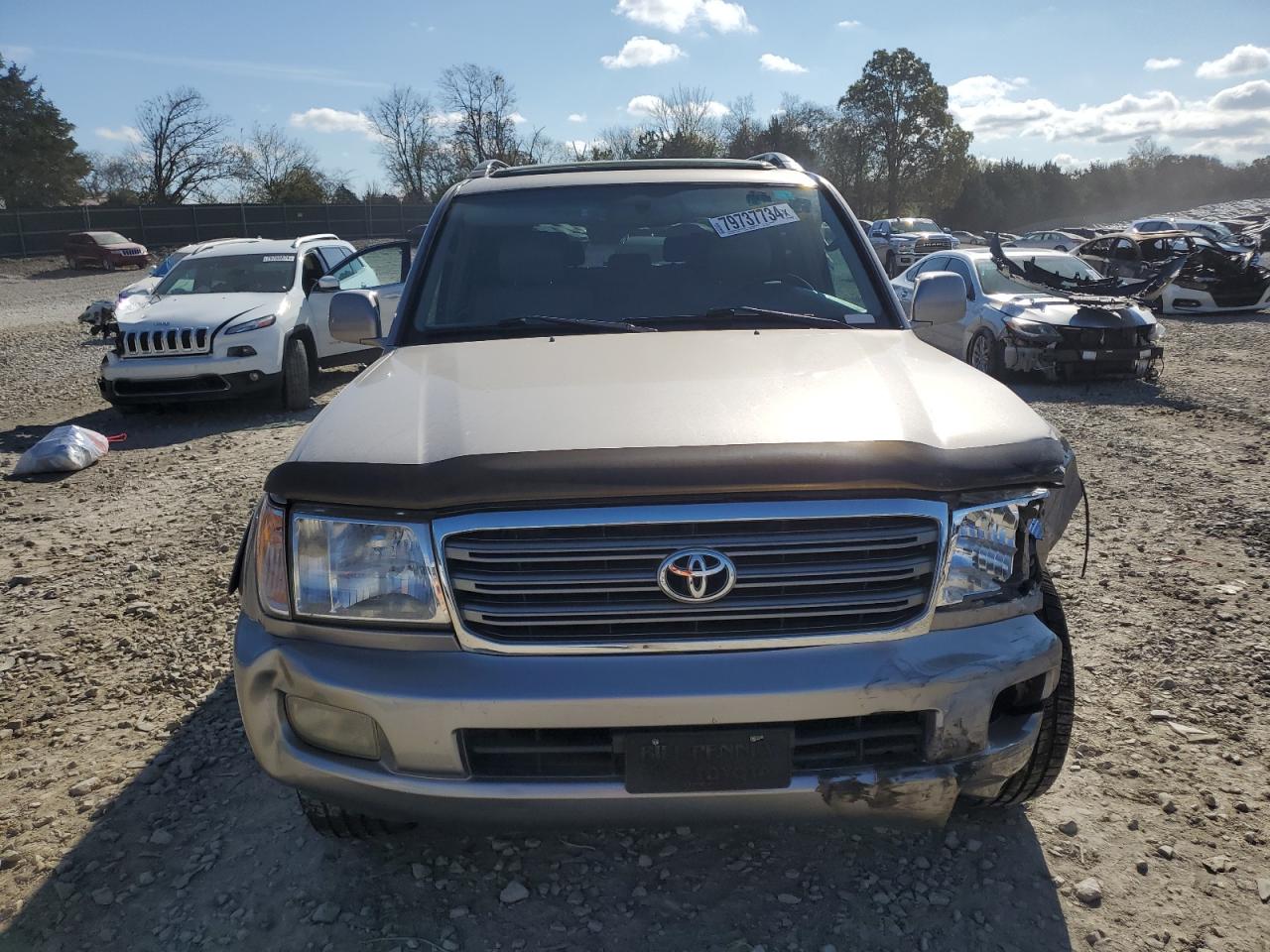 2005 Toyota Land Cruiser VIN JTEHT05J052078667 Copart auction photo, front end damage thumbnail 5