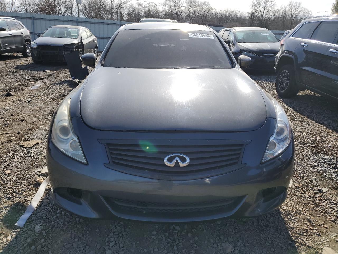 2012 Infiniti G VIN JN1CV6AR9CM680351 Copart auction photo, rear end / side damage thumbnail 5