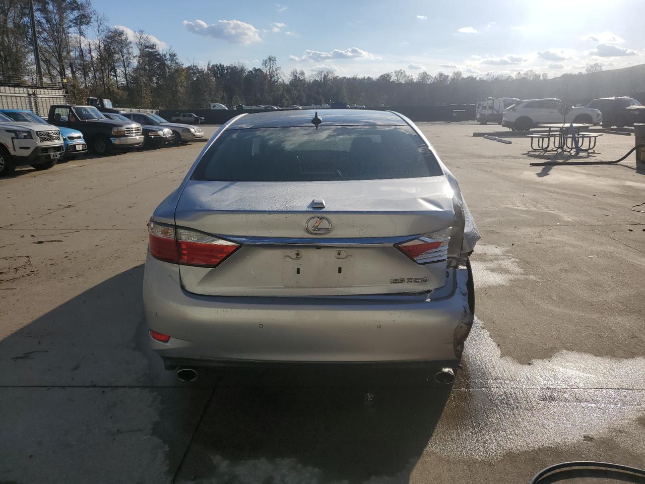 2014 Lexus ES VIN JTHBK1GG6E2135764 Copart auction photo, rear end damage thumbnail 6