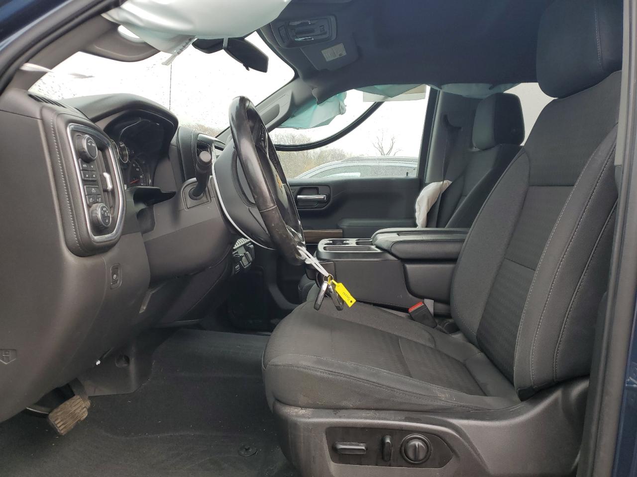 2021 Chevrolet Silverado VIN 3GCUYDEDXMG134125 Copart auction photo, side damage thumbnail 7
