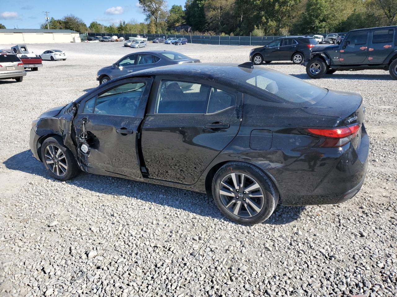 2021 Nissan Versa VIN 3N1CN8EV4ML861887 Copart auction photo, side damage thumbnail 2