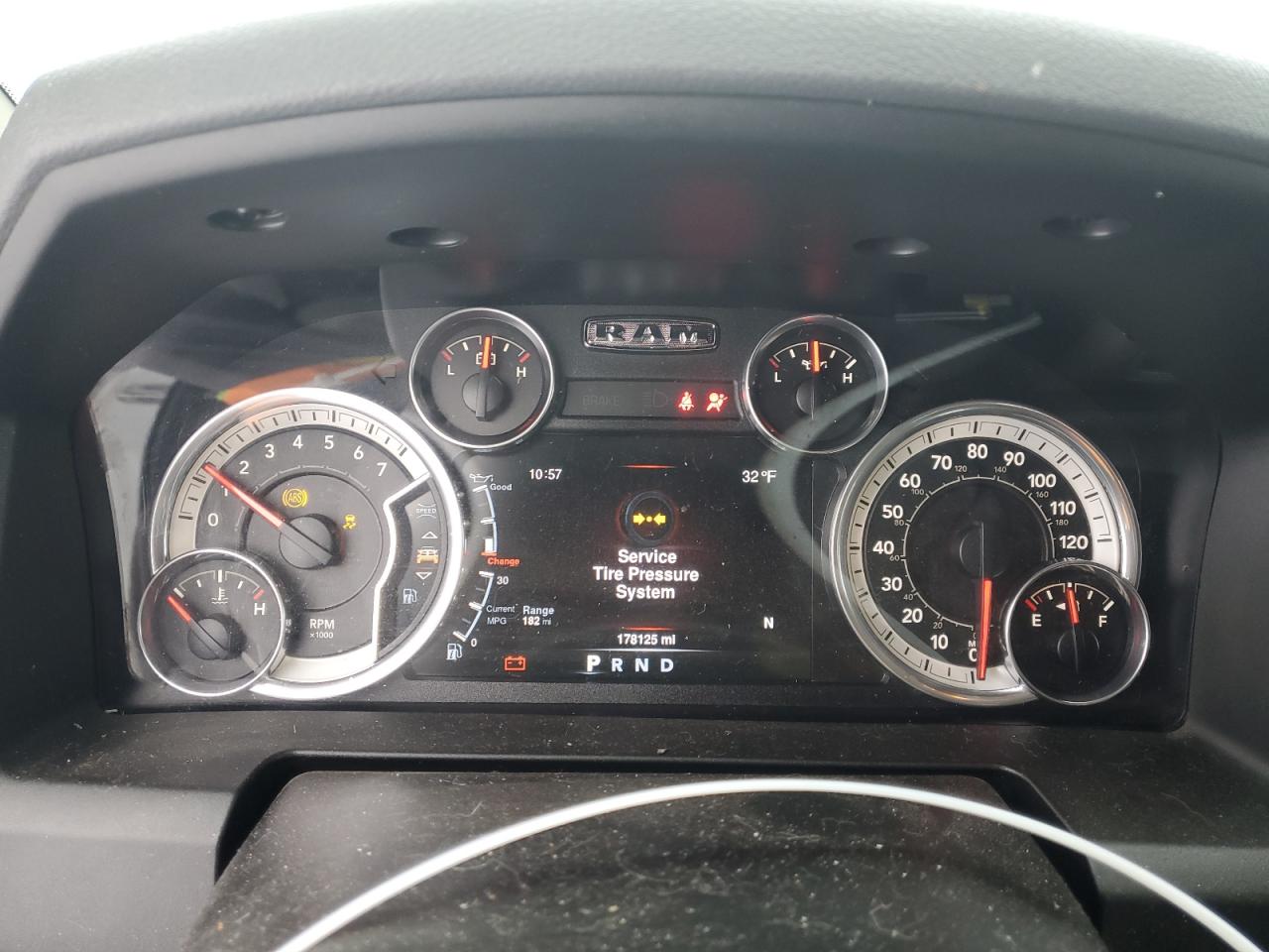 2016 RAM 1500 VIN 1C6RR6LT8GS100990 Copart auction photo, all over damage thumbnail 9