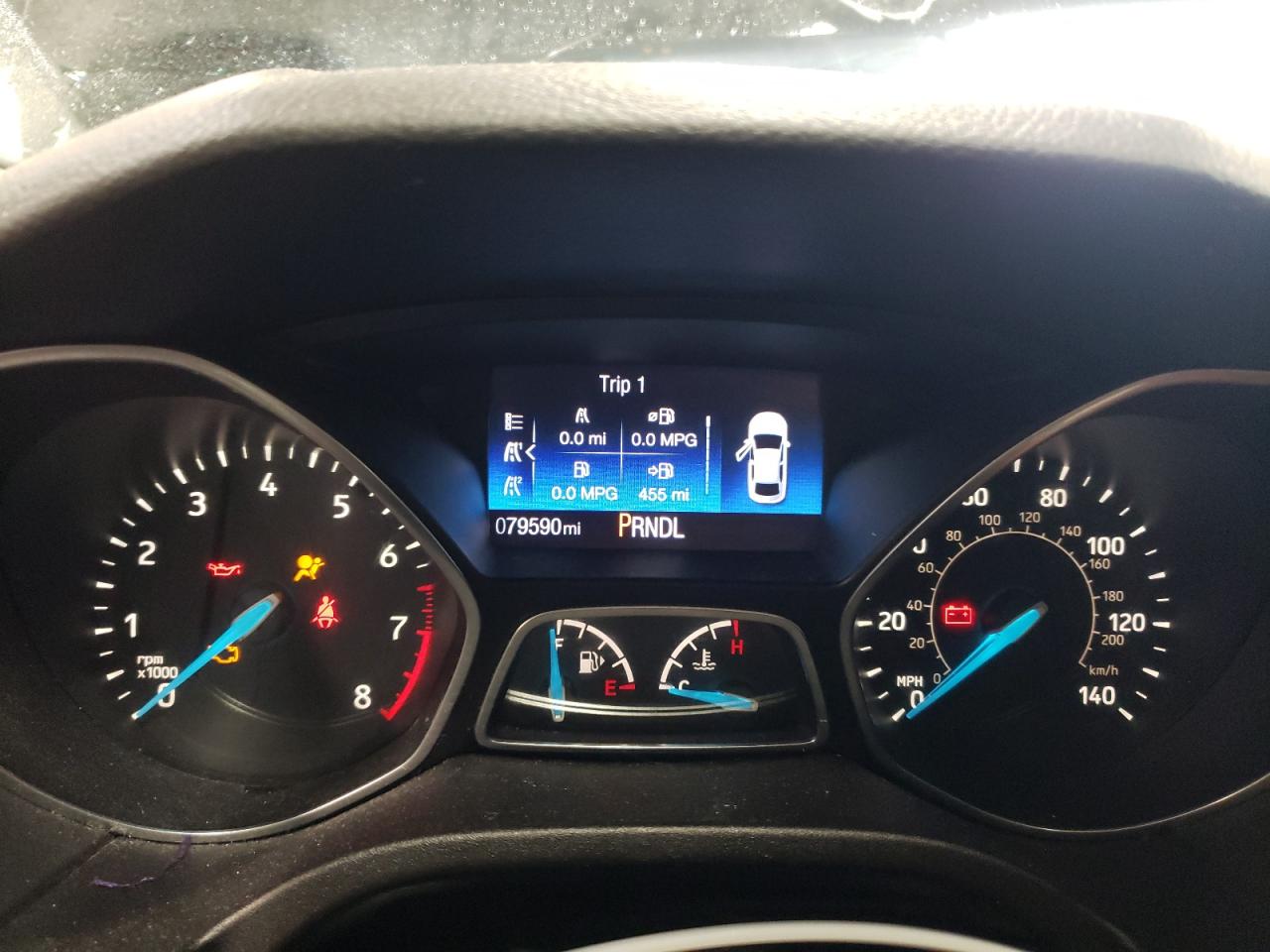 2016 Ford Focus VIN 1FADP3E20GL202604 Copart auction photo, front end damage thumbnail 9