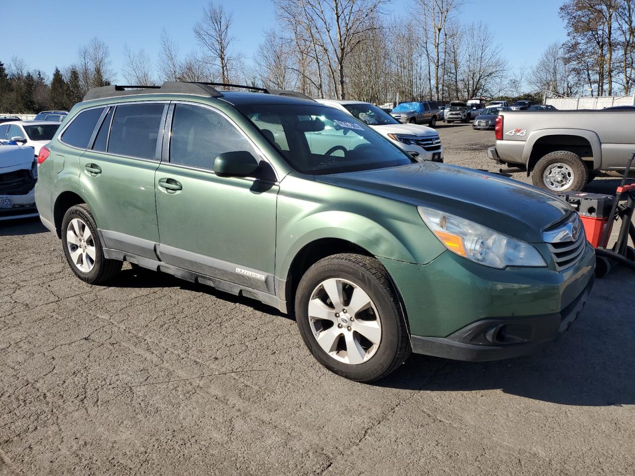 2012 Subaru Outback VIN 4S4BRBKC4C3243133 Copart auction photo, front end damage thumbnail 4