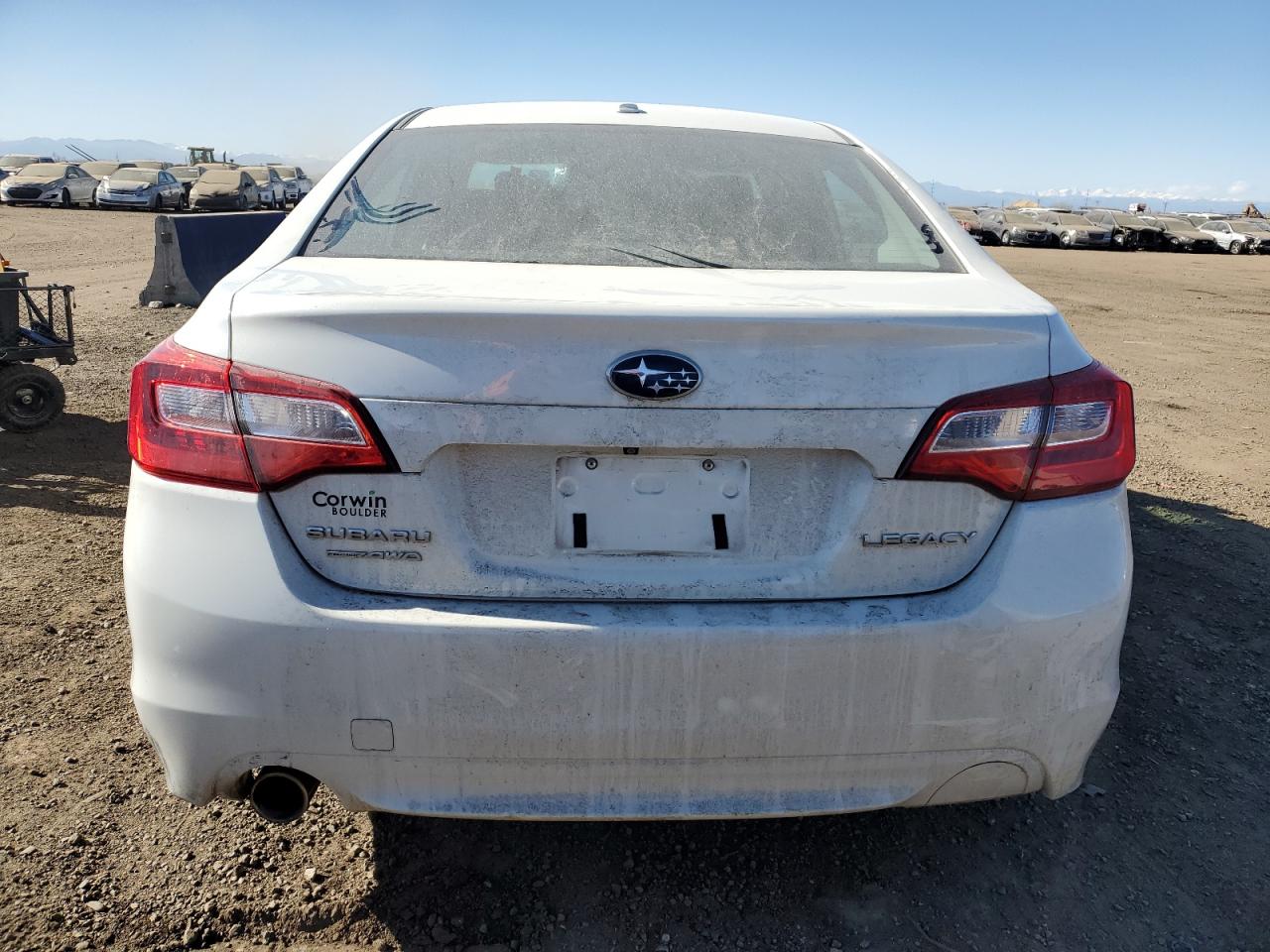 2015 Subaru Legacy VIN 4S3BNBC67F3006049 Copart auction photo, front end damage thumbnail 6