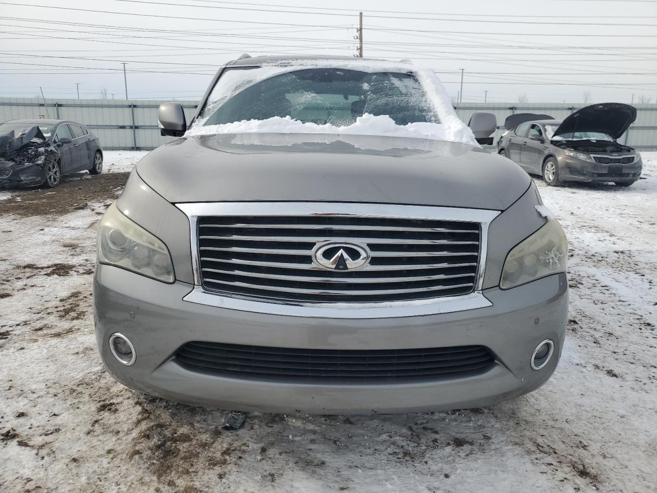 2011 Infiniti QX56 VIN JN8AZ2NE5B9007278 Copart auction photo, rear end / side damage thumbnail 5