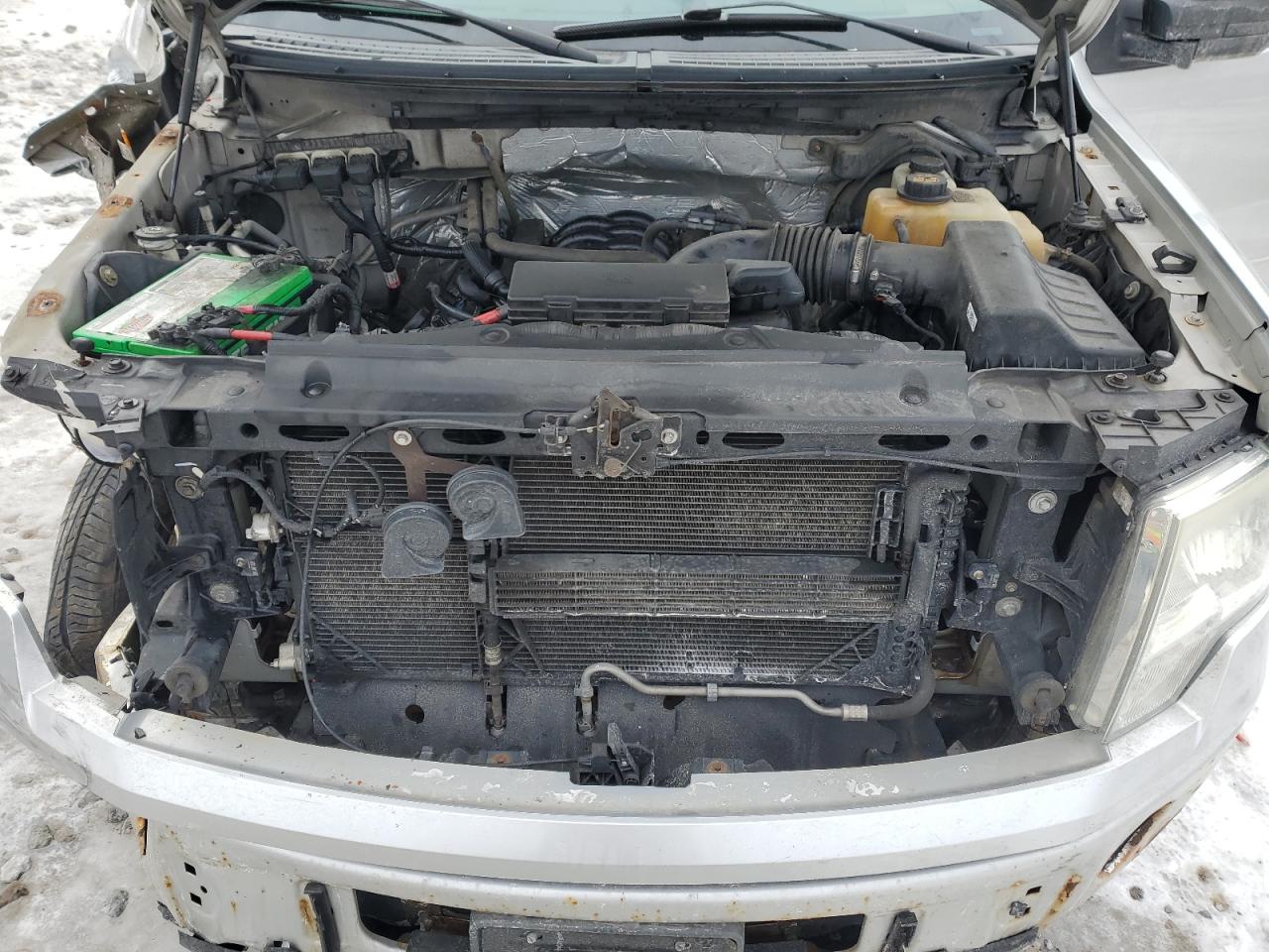 2013 Ford F-150 VIN 1FTFX1EF7DFD79266 Copart auction photo, front end / undercarriage damage thumbnail 11