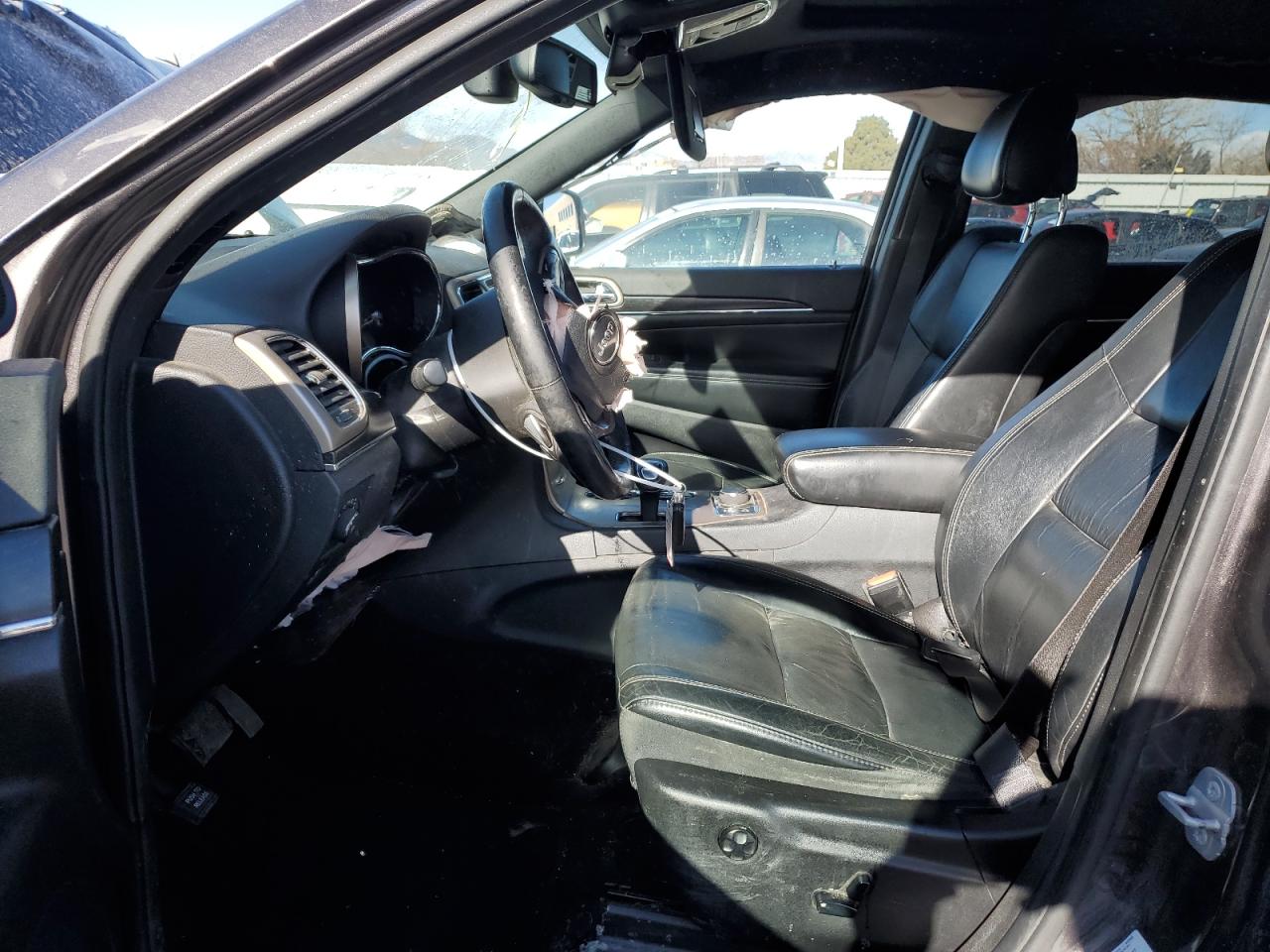 2014 Jeep Grand Cherokee VIN 1C4RJFBG2EC448280 Copart auction photo, front end damage thumbnail 7
