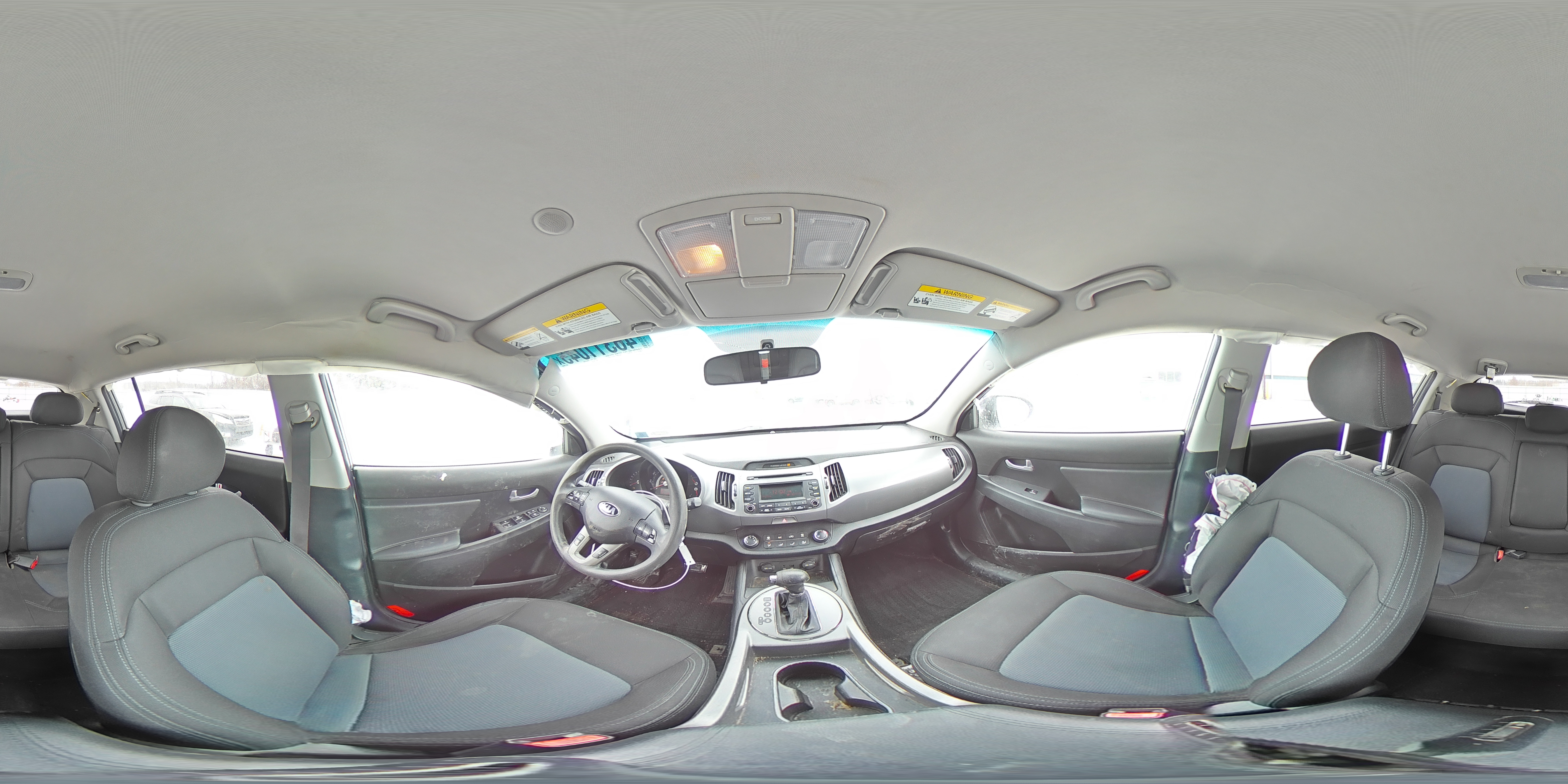 2014 KIA Sportage VIN KNDPB3AC2E7662437 Copart auction photo, front end / rear end damage thumbnail 14