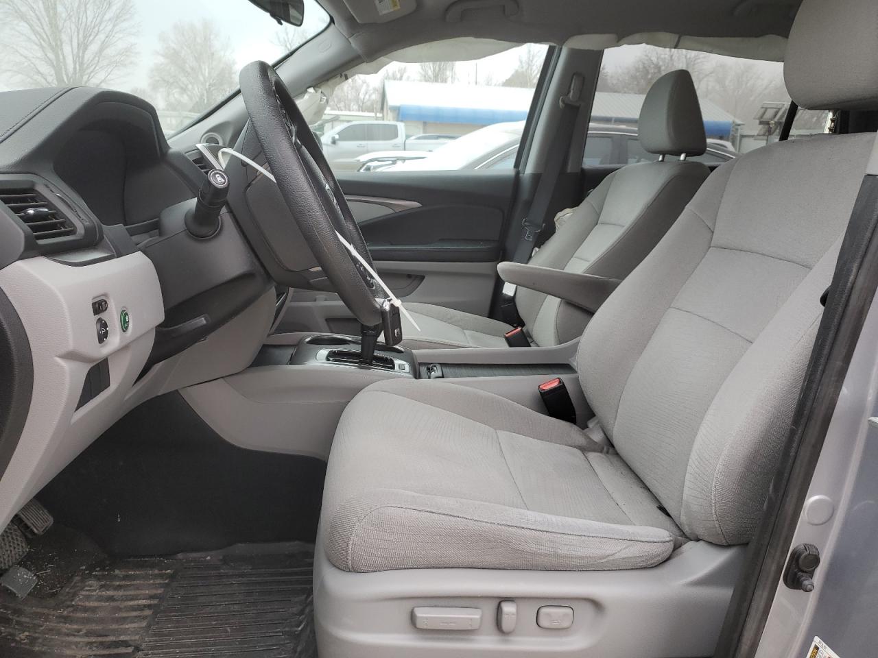 2017 Honda Pilot VIN 5FNYF6H3XHB064966 Copart auction photo, front end / side damage thumbnail 7
